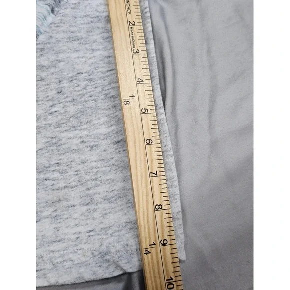 Hurley Men's Gray Short Sleeve Polo Size Large Striped Golf Shirt - Picture 10 of 11